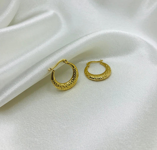 Classic Gold plated Hoop