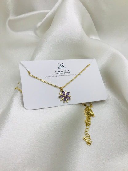 Flower Gold Pendant